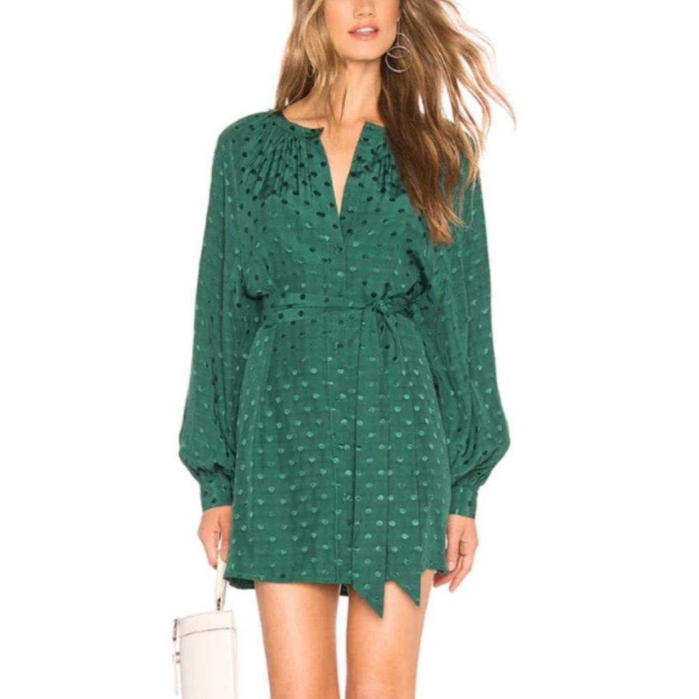 Tularosa green dress